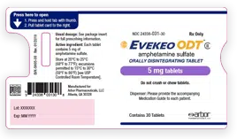 Evekeo® ODT  (amphetamine sulfate)